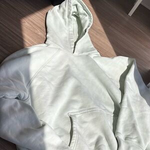 Aritzia Light Green Sweatshirt